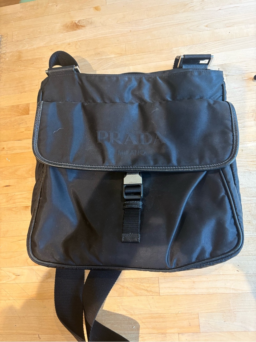 Men's Prada Crossbody Messenger Bag
